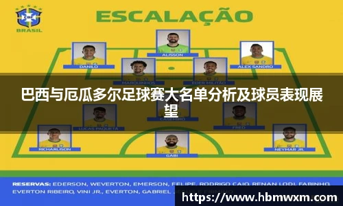巴西与厄瓜多尔足球赛大名单分析及球员表现展望